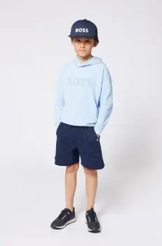 BOSS bluza copii cu imprimeu, J52028 imagine