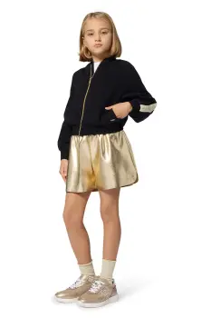 BOSS bluza copii culoarea negru, uni, J52420 imagine