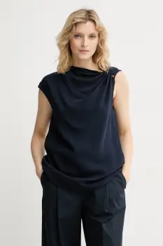 BOSS bluza de dama din vascoza Bannea imagine