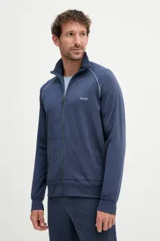 BOSS bluza lounge culoarea gri, uni, 50515307 imagine