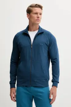 BOSS bluza lounge culoarea gri, uni, 50515307 imagine