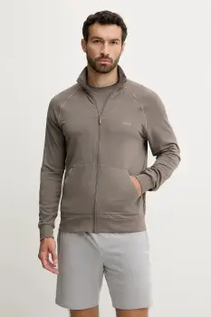 BOSS bluza lounge culoarea gri, uni, 50515307 imagine