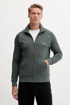 BOSS bluza lounge culoarea gri, uni, 50515307 imagine