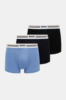 BOSS boxeri 3-pack barbati, culoarea negru, 50492200 imagine