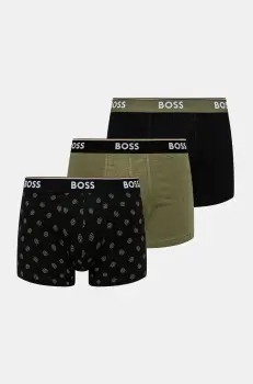 BOSS boxeri 3-pack barbati, culoarea negru, 50531701 imagine