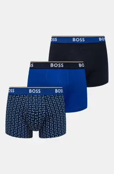 BOSS boxeri 3-pack barbati, culoarea negru, 50531701 imagine