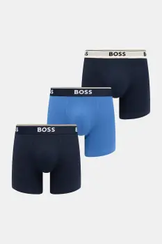 BOSS boxeri 3-pack culoare albastra 50554694 imagine
