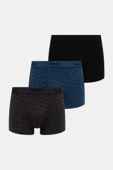 BOSS boxeri 3-pack culoarea bleumarin, 50546765 imagine