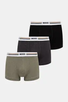 BOSS boxeri 3-pack culoarea negru, 50492200 imagine