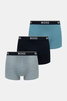 BOSS boxeri 3-pack culoarea negru, 50531701 imagine