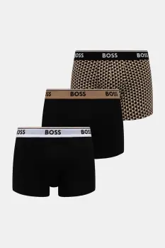 BOSS boxeri 3-pack culoarea negru, 50531701 imagine
