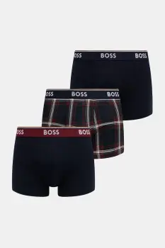 BOSS boxeri 3-pack culoarea negru, 50531701 imagine