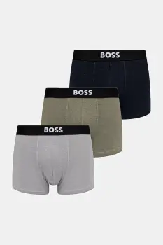 BOSS boxeri 3-pack culoarea negru, 50544263 imagine