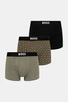 BOSS boxeri 3-pack culoarea negru, 50549832 imagine