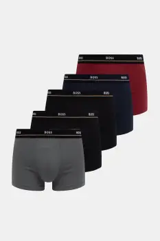 BOSS boxeri 5-pack culoarea negru, 50531660 imagine