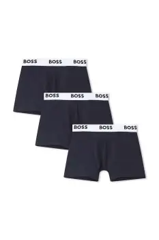 BOSS boxeri copii culoarea bleumarin, J52663 imagine