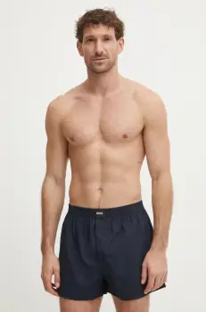 BOSS boxeri de bumbac 2-pack culoarea albastru marin, 50515464 imagine