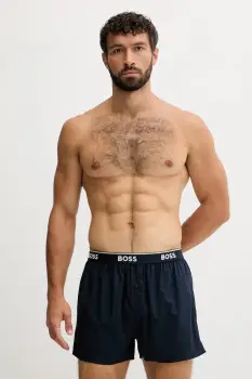 BOSS boxeri de bumbac 2-pack culoarea negru, 50545913 imagine