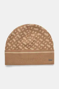 BOSS caciula culoarea bej, 50524295 imagine