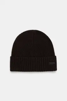 BOSS caciula de lana culoarea negru, de lana, 50495306 imagine