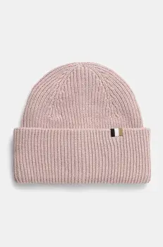 BOSS caciula din amestec de lana culoarea roz, 50497808 imagine