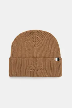 BOSS caciula Magico_R_Hat culoarea bej, 50522427 imagine