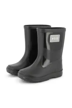 BOSS cizme copii culoarea negru, J52581 imagine