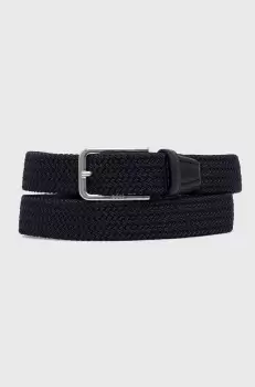 BOSS curea barbati, culoarea albastru marin imagine