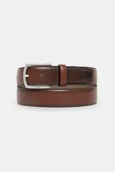 BOSS curea de piele imagine