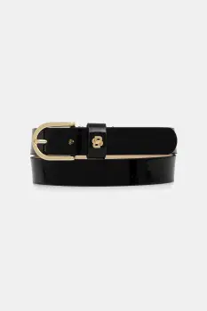 BOSS curea de piele culoarea negru, 50553385 imagine