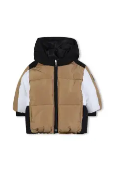 BOSS geaca bebe culoarea maro, J52477 imagine