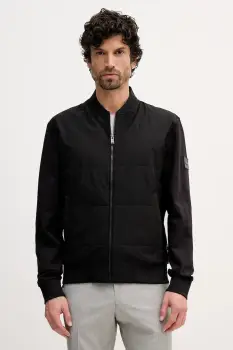 BOSS geaca bomber culoarea bej, de tranzitie, 50532767 imagine