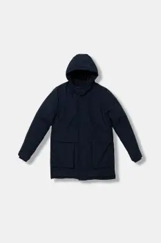 BOSS geaca copii culoarea bleumarin, J52388 imagine