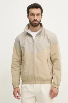 BOSS geaca culoarea bej, de tranzitie, 50539691 imagine