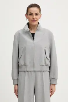 BOSS geaca culoarea gri, de tranzitie, 50559347 imagine