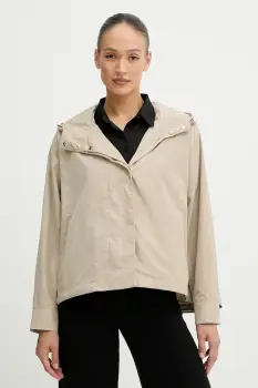 BOSS geaca culoarea verde, de tranzitie, oversize, 50543245 imagine