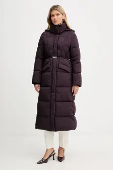 BOSS geaca culoarea violet, de iarna, 50546844 imagine