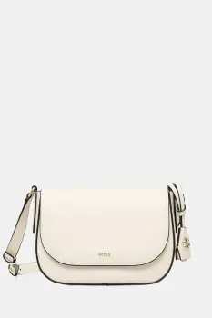 BOSS geanta crossbody pentru femei din piele NUMAH Saddle imagine