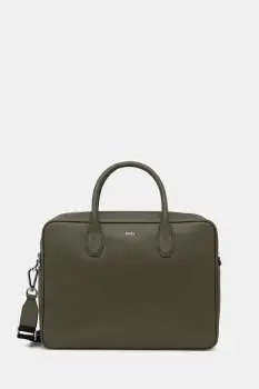 BOSS geanta de laptop pentru barbati din piele Northon_Doc. Case imagine