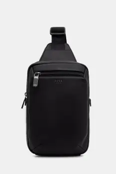 BOSS geanta mica pentru barbati cu imitatie de piele Jace_Monostrap imagine
