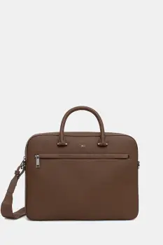 BOSS geanta pentru barbati cu imitatie de piele Ray_S doc case N. imagine