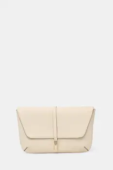 BOSS geanta plic pentru femei, din piele REAH CLUTCH imagine