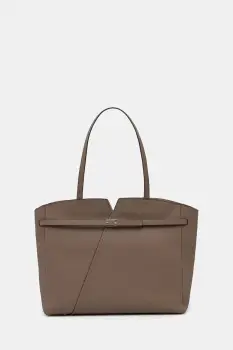 BOSS geanta shopper pentru femei, din piele BOSS REVERS TOTE imagine