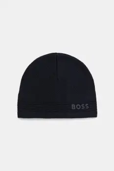 BOSS Green caciula culoarea bleumarin, 50552125 imagine