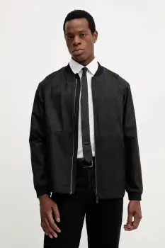 BOSS Green geaca culoarea gri, de tranzitie, 50547181 imagine