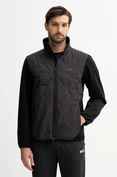 BOSS Green geaca culoarea negru, de tranzitie, 50551104 imagine