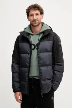 BOSS Green geaca de puf culoarea negru, de iarna, 50548693 imagine