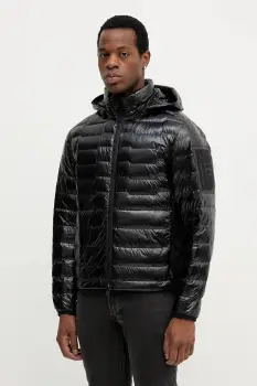 BOSS Green geaca de puf culoarea negru, de tranzitie, 50541299 imagine