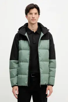 BOSS Green geaca de puf culoarea verde, de iarna, 50548693 imagine