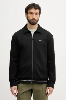 BOSS Green Hanorac cu fermoar barbatesc imagine